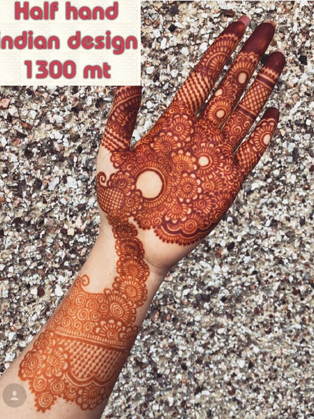 Half hand Indian Design